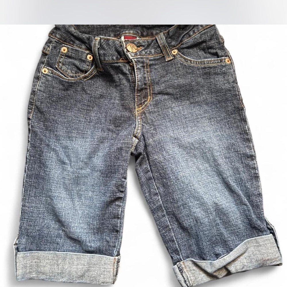 ISSI Kids Denim Shorts with Rolled Cuffs